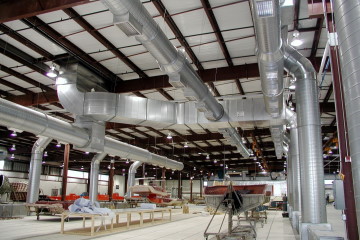 Системы вентиляции производственного помещения